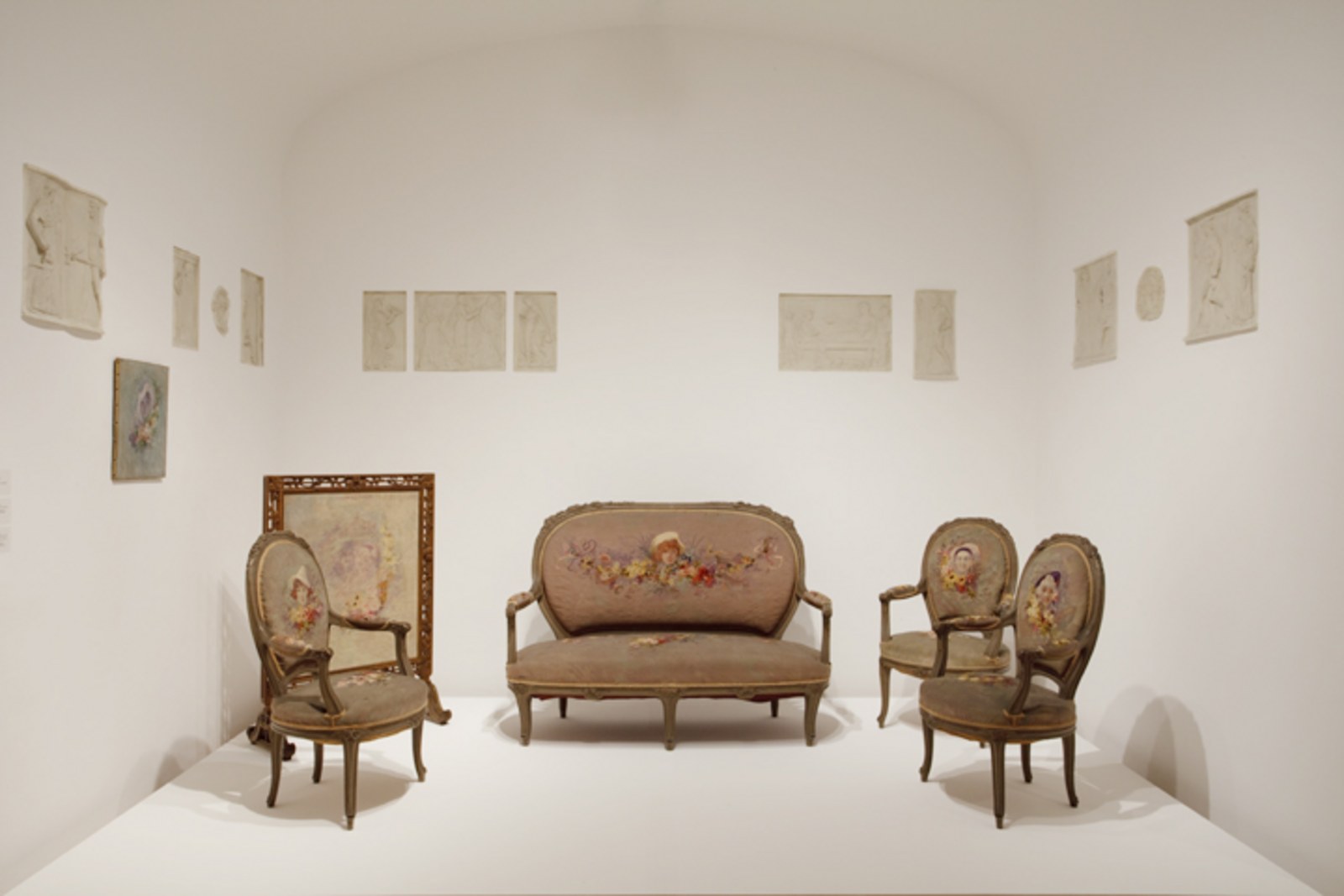 Installationsansicht Museum Villa Stuck