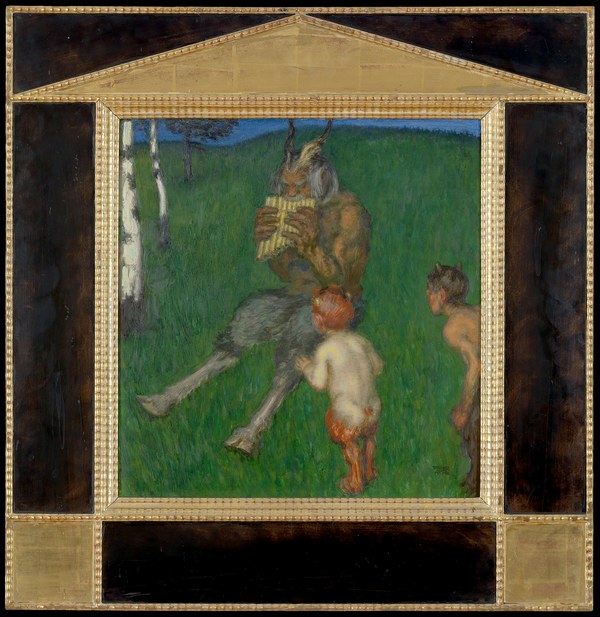 Franz von Stuck, Der alte Faun, um 1910/1913