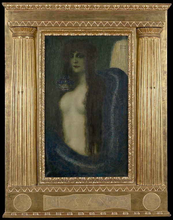 Franz von Stuck, Die Sünde, vor 1906