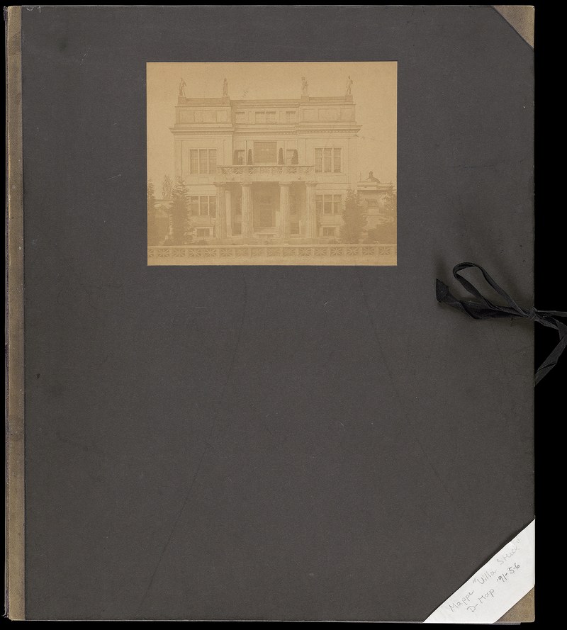 August Lorenz, Mappe Villa Stuck, 1898 August Lorenz, Mappe Villa Stuck, 1898