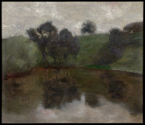 Franz von Stuck, Landschaft, um 1890