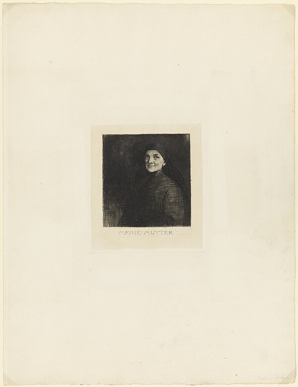 Franz von Stuck, Meine Mutter, 1891