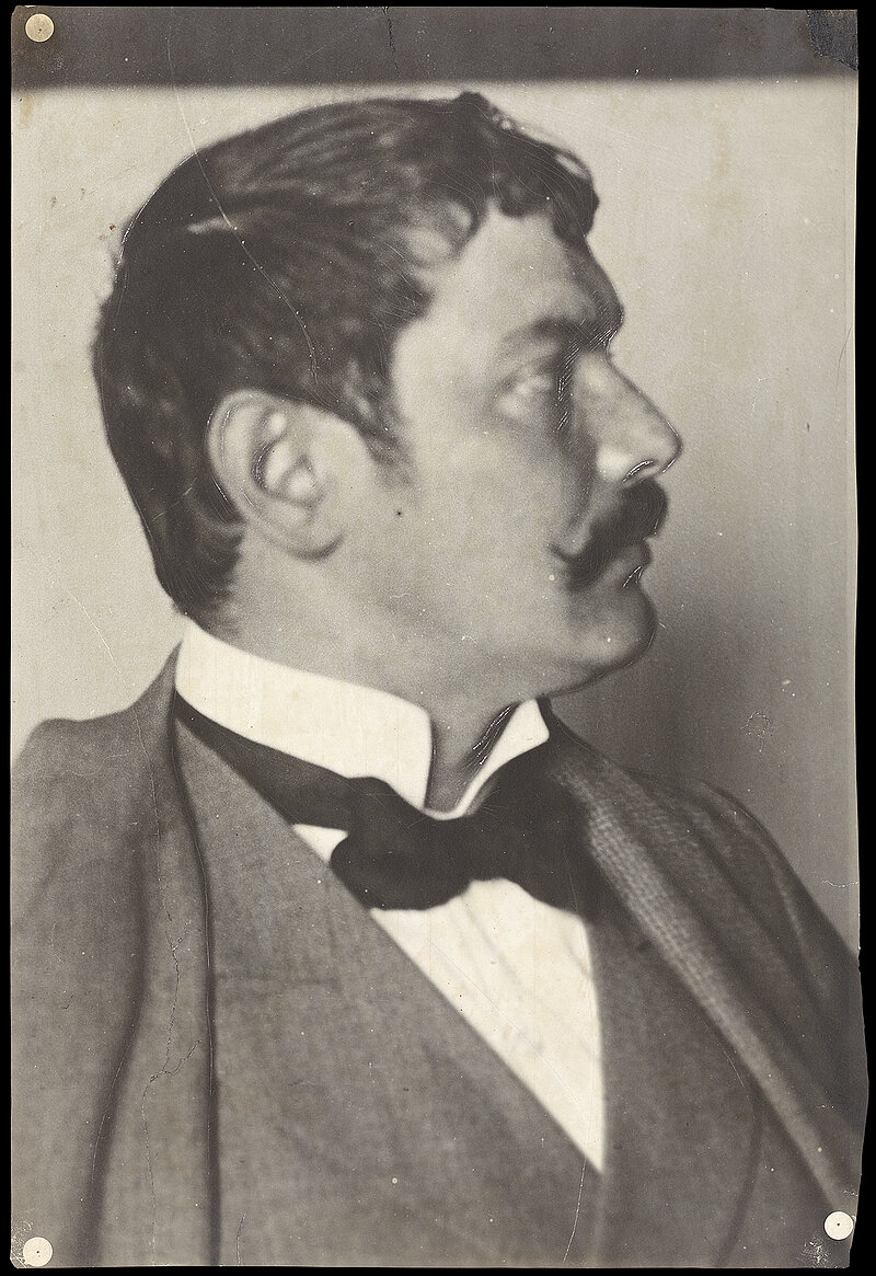Karl Hahn, Franz Stuck, um 1895