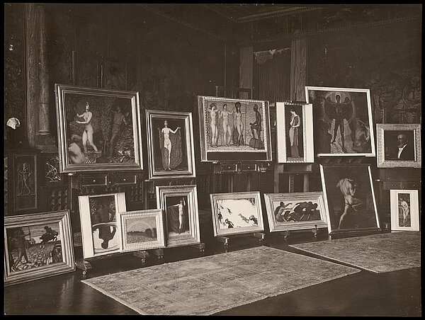 Anonym, Atelier der Villa Stuck, um 1928
