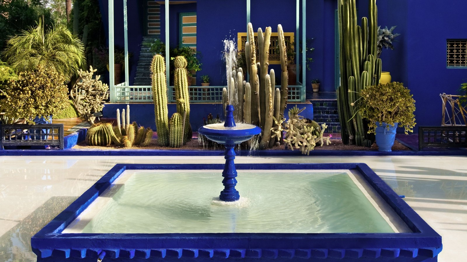 Atelierhaus und Garten des Malers Jacques Majorelle in Marrakesch Credit: © Jardin Majorelle, Marrakesch