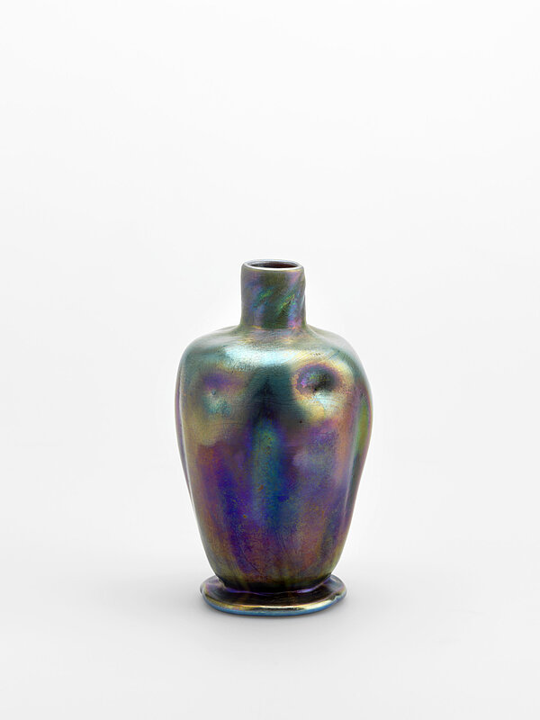 Louis Comfort Tiffany, Flaschenförmige Vase, ohne Datierung