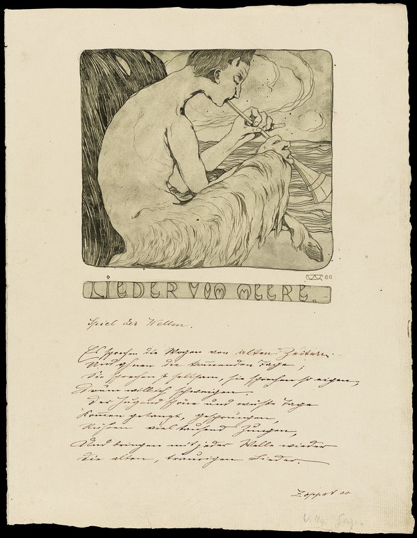 Willi Geiger, Lieder vom Meer, 1900